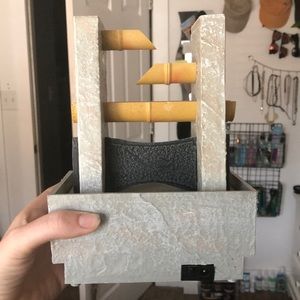 Calming mini waterfall